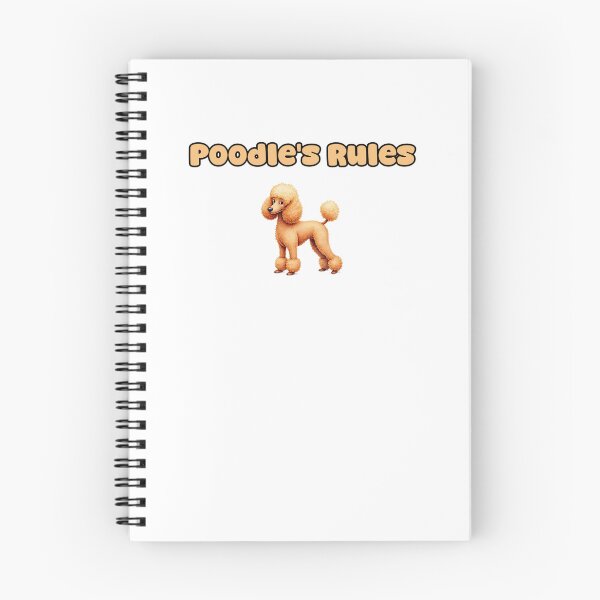 Item preview, Poodle's Rules designed and sold by NatureUnleashed.