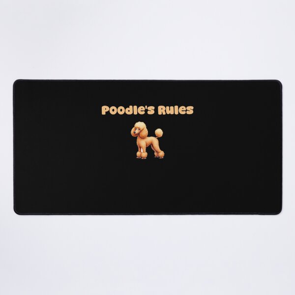 Item preview, Poodle's Rules designed and sold by NatureUnleashed.