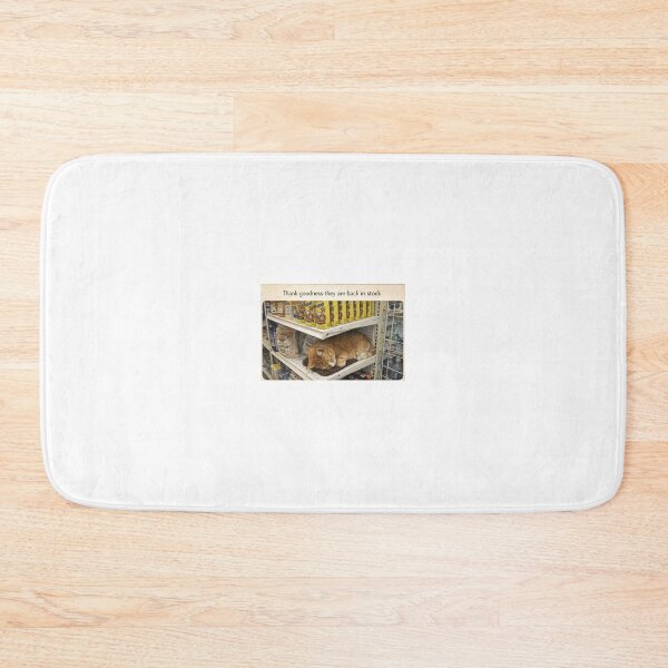 Item preview, Cat nap on a supermarket shelf designed and sold by donchago.