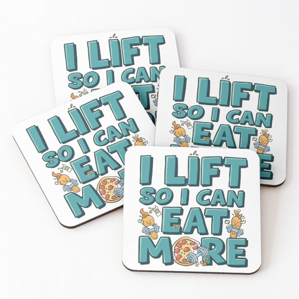 Item preview, I Lift So I Can Eat More – Funny Gym & Food Lover Workout T-Shirt designed and sold by rsuniquestyle.