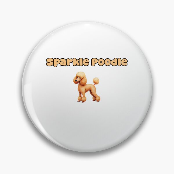 Item preview, Sparkle Poodle designed and sold by NatureUnleashed.