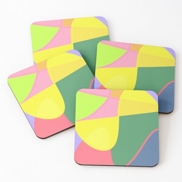 Item preview, “Vibrant Curves – Abstract Color Flow” designed and sold by Moodypops.