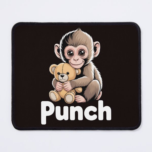 Item preview, Team Punch – Cute Baby Monkey Macaque Wildlife Design designed and sold by Redgiant87x.