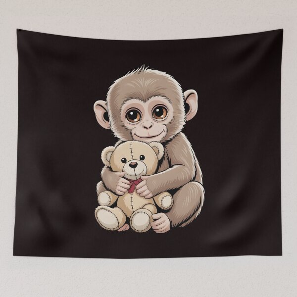 Item preview, Team Punch – Funny Cute Macaque Baby Monkey From Japan Zoo designed and sold by Redgiant87x.