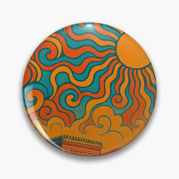 Item preview, Trippy Psychedelic Poster of Sarajevo | Neon Old Town Skyline | Surreal Bosnian Cityscape Art designed and sold by PaintedPixels01.