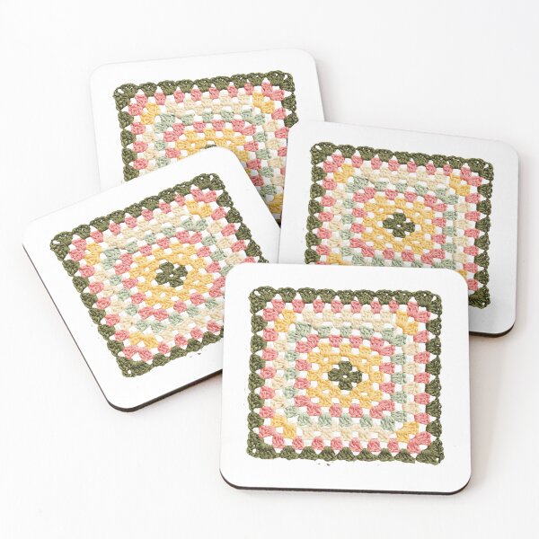 Item preview, Crochet granny square sticker designed and sold by MendaciousMina.