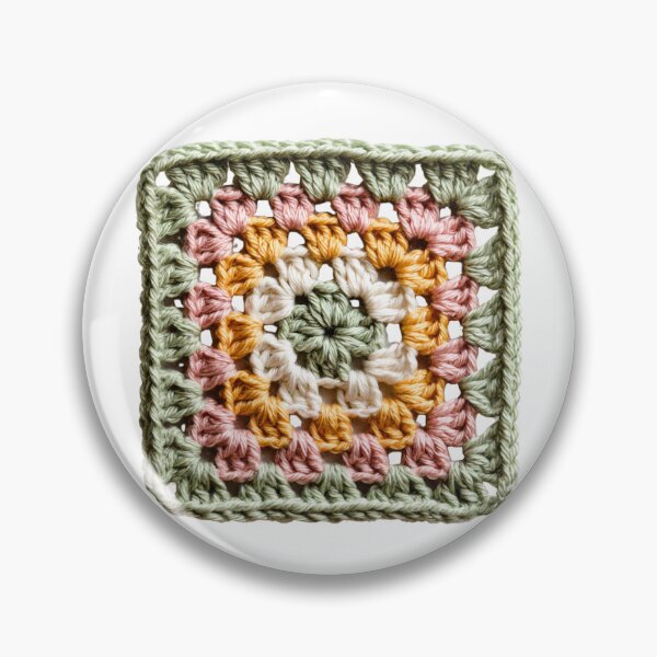 Item preview, Crochet granny square sticker designed and sold by MendaciousMina.