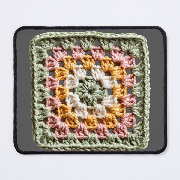 Item preview, Crochet granny square sticker designed and sold by MendaciousMina.