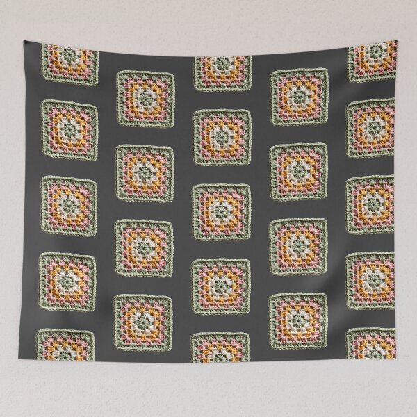 Item preview, Crochet granny square sticker designed and sold by MendaciousMina.