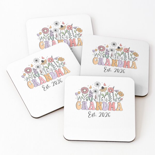 Item preview, Promoted to Grandma Est 2026 Floral New Grandma to be 2026 designed and sold by Boutkimaewab.