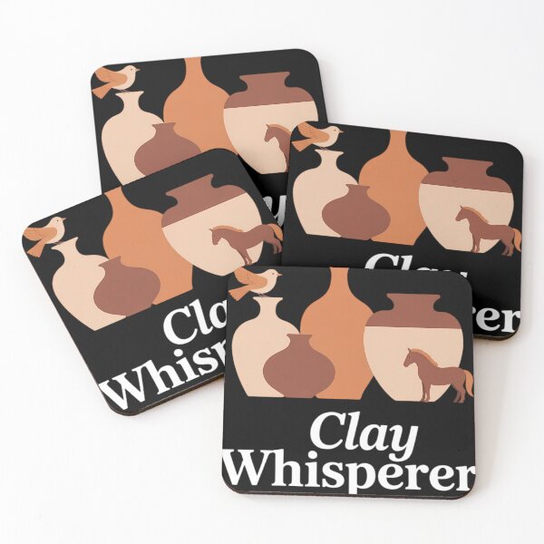 Item preview, Clay Whisperer Funny Ceramic Artist Sculptor Pottery designed and sold by tiekanamac.