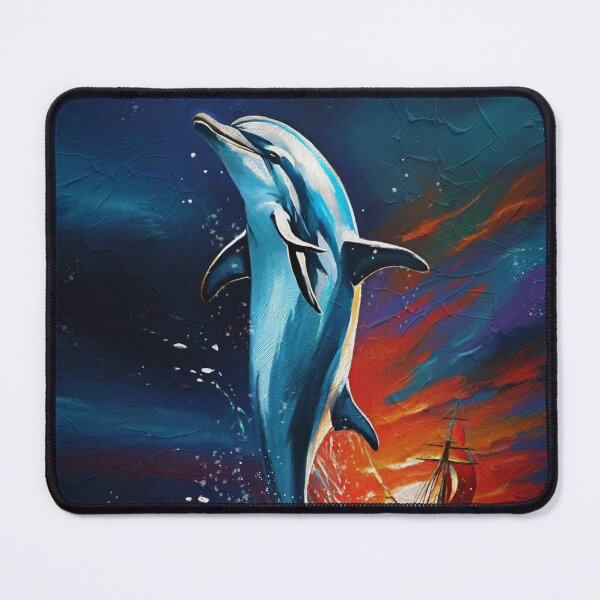 Item preview, Landscape with a dolphin designed and sold by Andy551.
