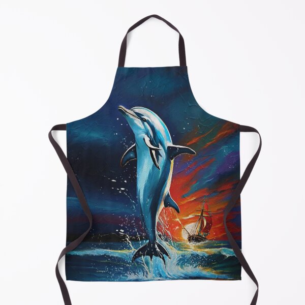 Item preview, Landscape with a dolphin designed and sold by Andy551.