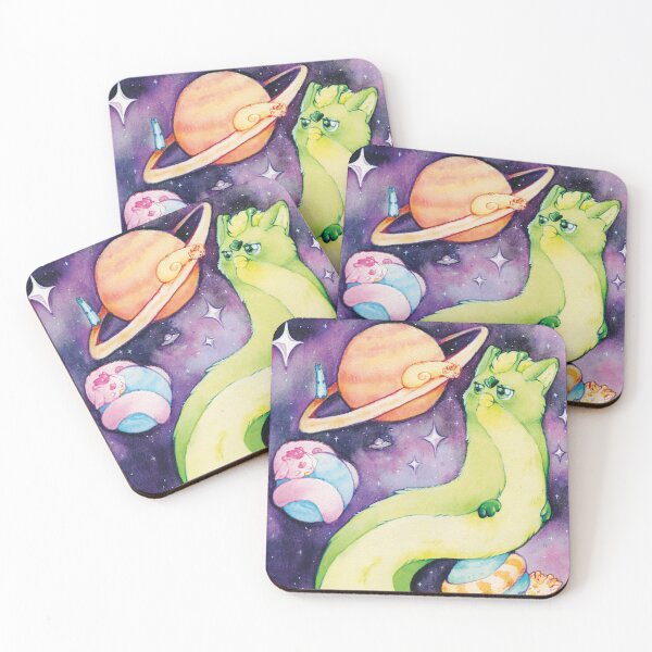 Item preview, Longfurby Aliens in Space designed and sold by bubblesobble.