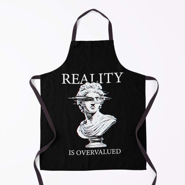 Item preview, Reality Is Overvalued Glitch Statue designed and sold by CamaleonDesigns.