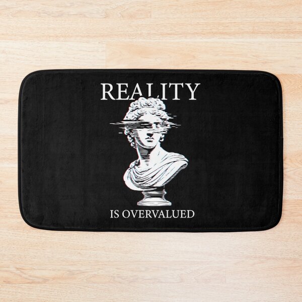 Item preview, Reality Is Overvalued Glitch Statue designed and sold by CamaleonDesigns.