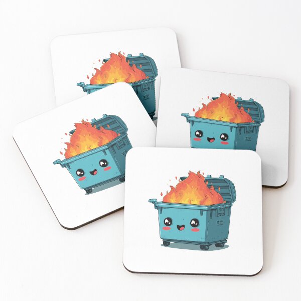 Item preview, Dumpster fire designed and sold by MendaciousMina.