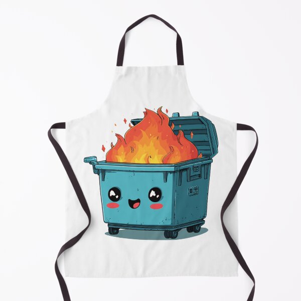 Item preview, Dumpster fire designed and sold by MendaciousMina.