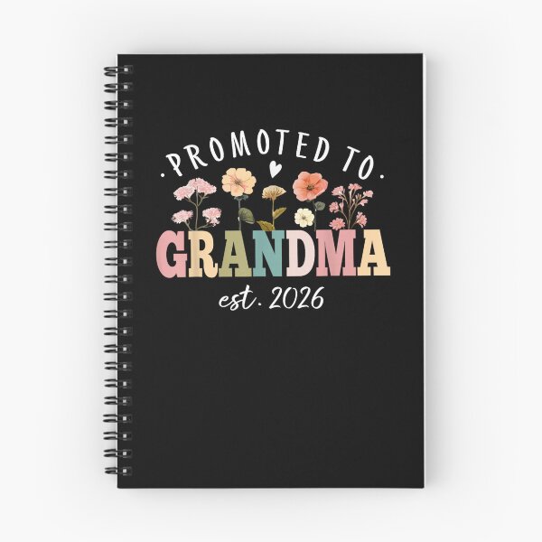 Item preview, Promoted to Grandma Est 2026 Floral Future Grandmother designed and sold by Boutkimaewab.