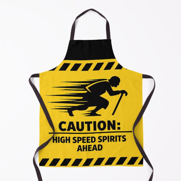 Item preview, High Speed Spirit Warning Sign designed and sold by agearb.