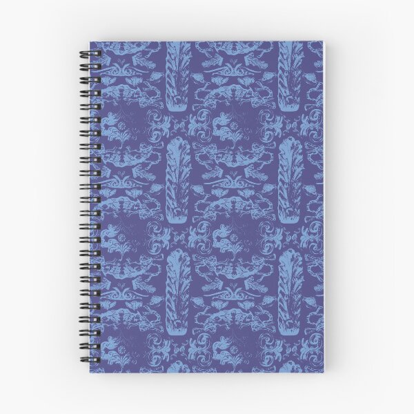 Item preview, Antique Furniture Decorations Linear Blue designed and sold by Digitalmyth's Designs.