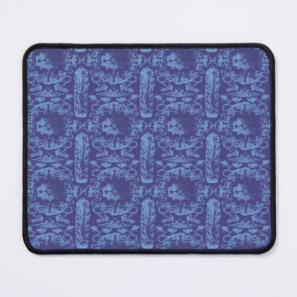 Item preview, Antique Furniture Decorations Linear Blue designed and sold by Digitalmyth's Designs.