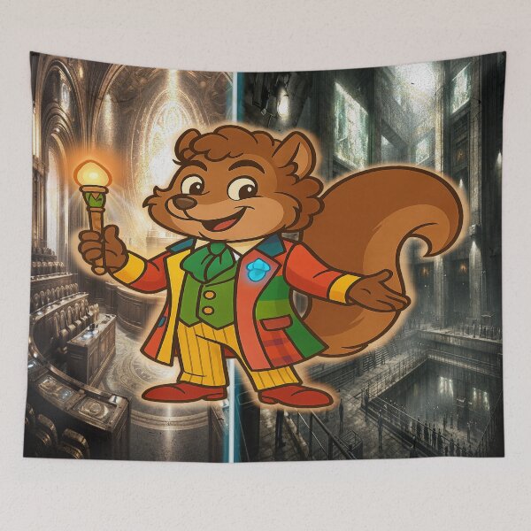 Item preview, Dr Squirrel - The Colin Baker designed and sold by SecretSquirrellDesigns.