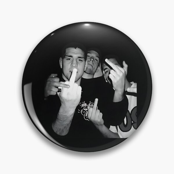 Item preview, Nick Diaz And Nate Diaz Brothers Middle Finger designed and sold by JeyVel.