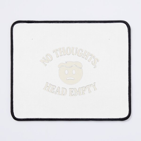 Item preview, No Thoughts, Head Empty – Funny Minimalist Meme Face designed and sold by MemesCreate1.