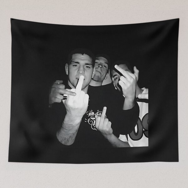 Item preview, Nick Diaz And Nate Diaz Brothers Middle Finger designed and sold by JeyVel.