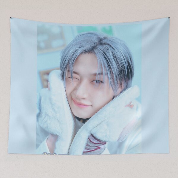 Item preview, Bang Chan best leader Stray Kids Stay in our little house skz skzoo lee know changbin hyunjin felix han seungmin IN kpop 5 star dominate world tour poster designed and sold by Kpop-Noona.