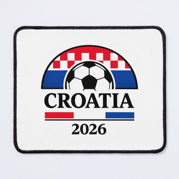 Item preview, Croatia 2026 Soccer Design designed and sold by postmarkpaw.