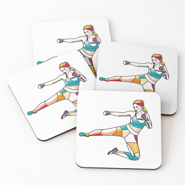 Item preview, Woman Kickboxing designed and sold by lapinu.