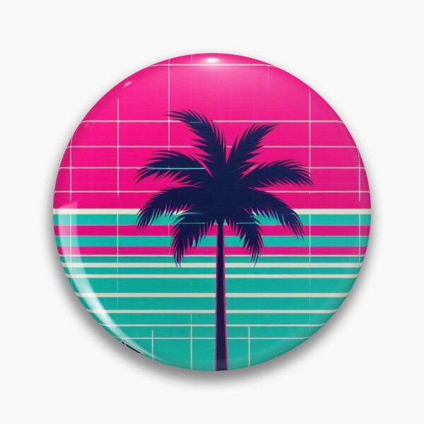 Artikelvorschau, Synthwave Sunset – Retro Palm Dreamscape entworfen und verkauft von Dogandesighn.