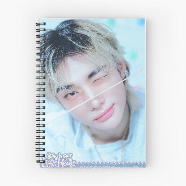Item preview, Hyunjin Stray Kids Stay in our little house skz skzoo lee know changbin bang chan felix han seungmin IN kpop 5 star dominate world tour poster designed and sold by Kpop-Noona.