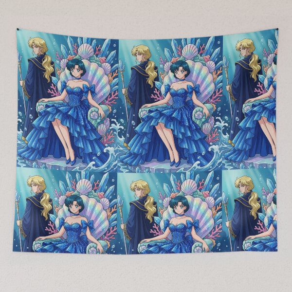 Item preview, Princess Mercury and Sorcerer Zoisite designed and sold by Solace Sparkles.
