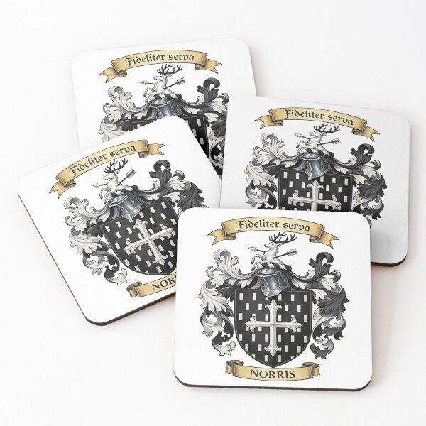 Item preview, The Norris Family Coat of Arms designed and sold by BagTown Clans.