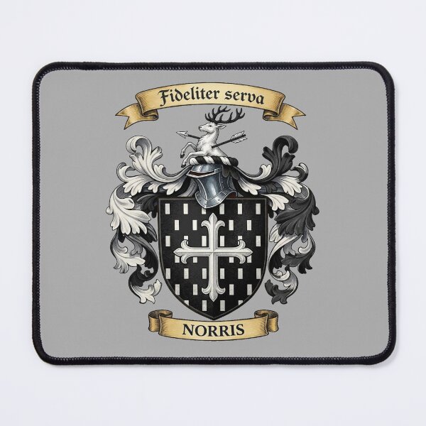 Item preview, The Norris Family Coat of Arms designed and sold by BagTown Clans.