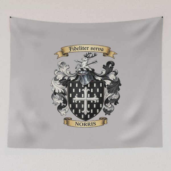 Item preview, The Norris Family Coat of Arms designed and sold by BagTown Clans.