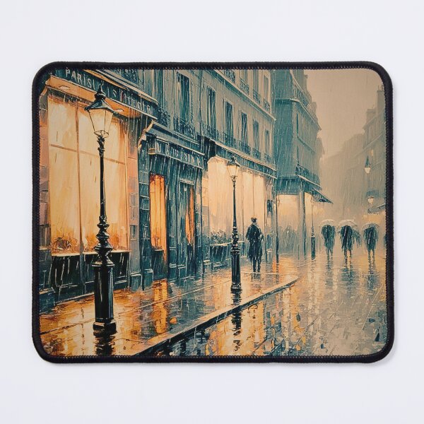 Item preview, rainy paris nights designed and sold by SKULLARTISTRY.