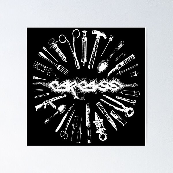 Item preview, Carcass Instruments of Pain designed and sold by Melodic Metal.