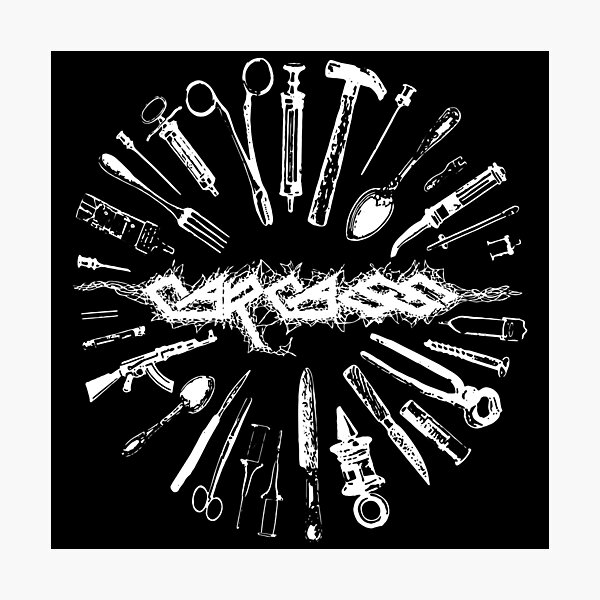 Item preview, Carcass Instruments of Pain designed and sold by Melodic Metal.