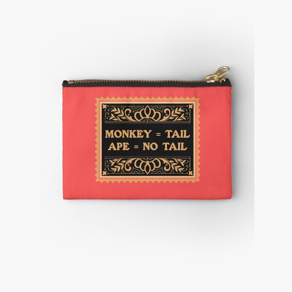 Item preview, Primatology - Monkey Tail Ape No Tail - Primatologist designed and sold by The Sticker Bureau.