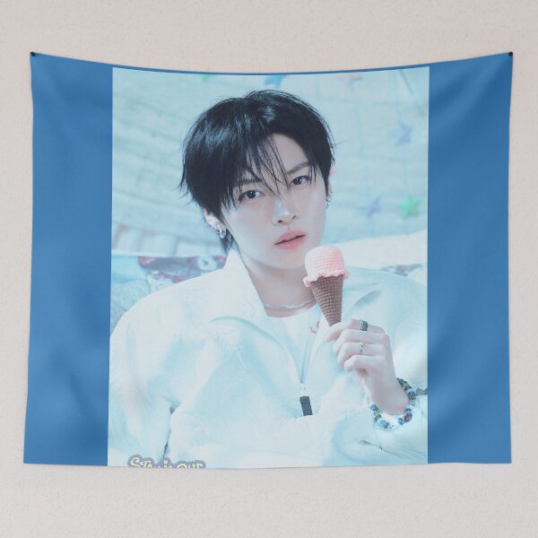 Item preview, Lee Know Minho Stray Kids Stay in our little house skz skzoo han changbin bang chan hyunjin felix seungmin IN kpop 5 star dominate world tour poster designed and sold by Kpop-Noona.