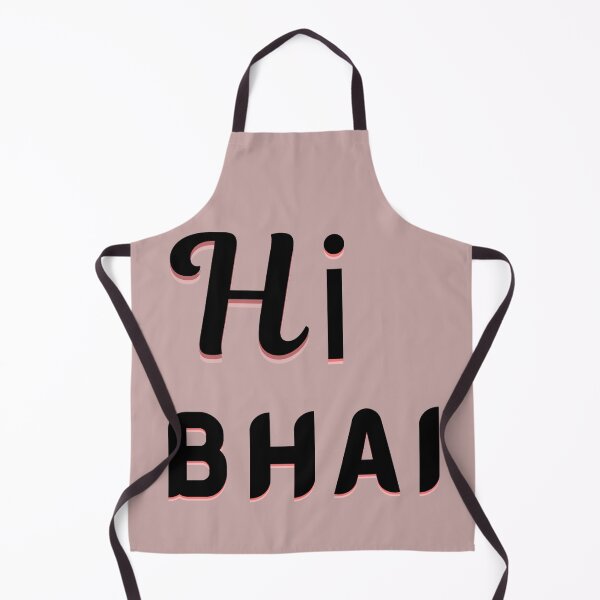 Item preview, Hi bhai retro shadow typography designed and sold by Dew Drop wear.