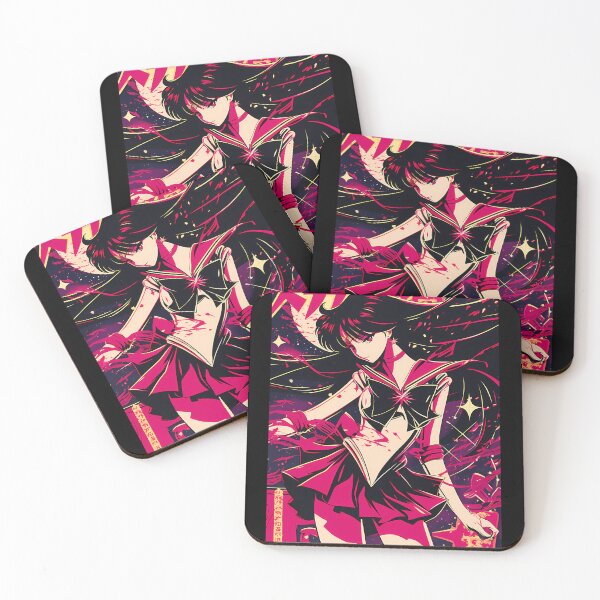Item preview, Sailor Mars Vaporwave City Nights designed and sold by MaggiePagac.