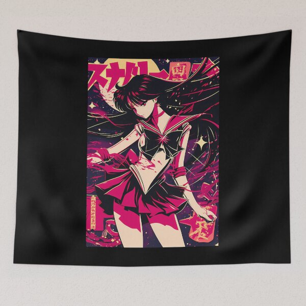 Item preview, Sailor Mars Vaporwave City Nights designed and sold by MaggiePagac.