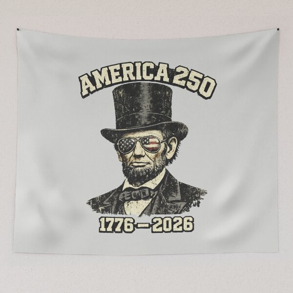 Item preview, America 250 - Cool Abraham Lincoln Vintage designed and sold by DigitalGlade.