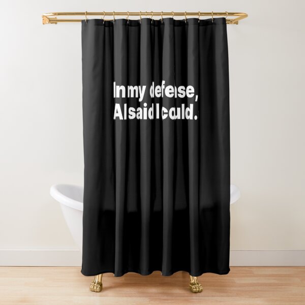 Item preview, In my defense, AI said I could | White text designed and sold by ThingsOnTees.