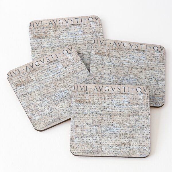 Item preview, Ancient Latin Inscription on Stone Wall designed and sold by LRPhotoart.